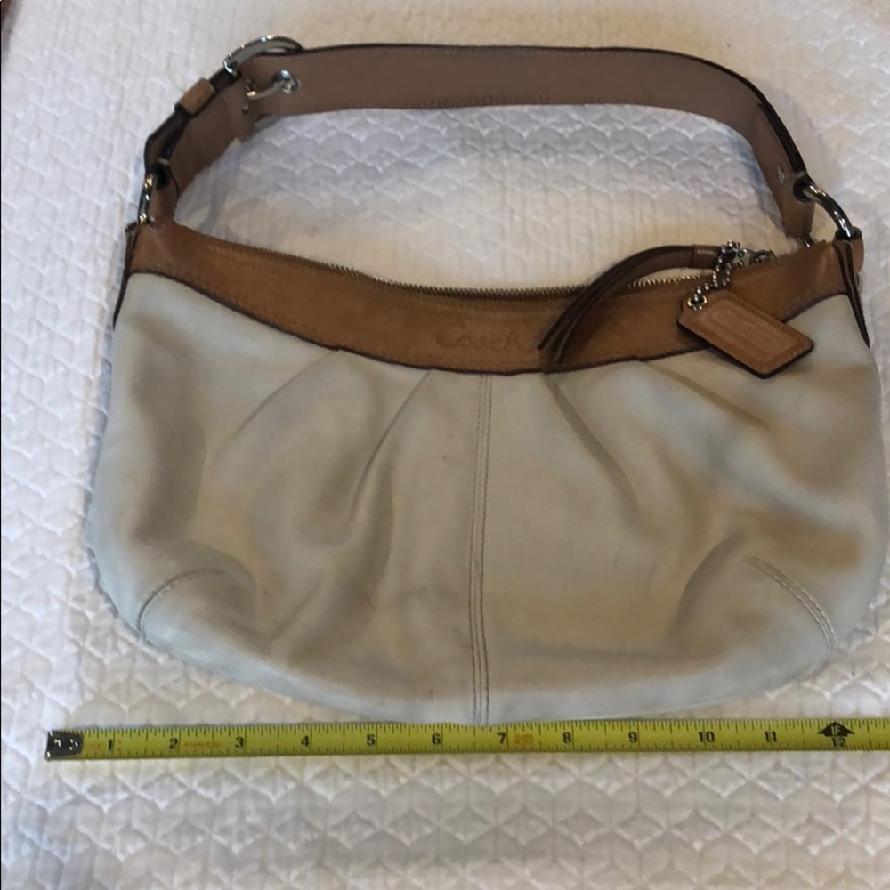 Coach leather handbag